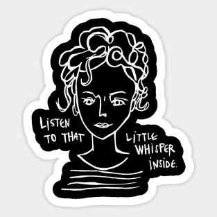 Intuition Sticker